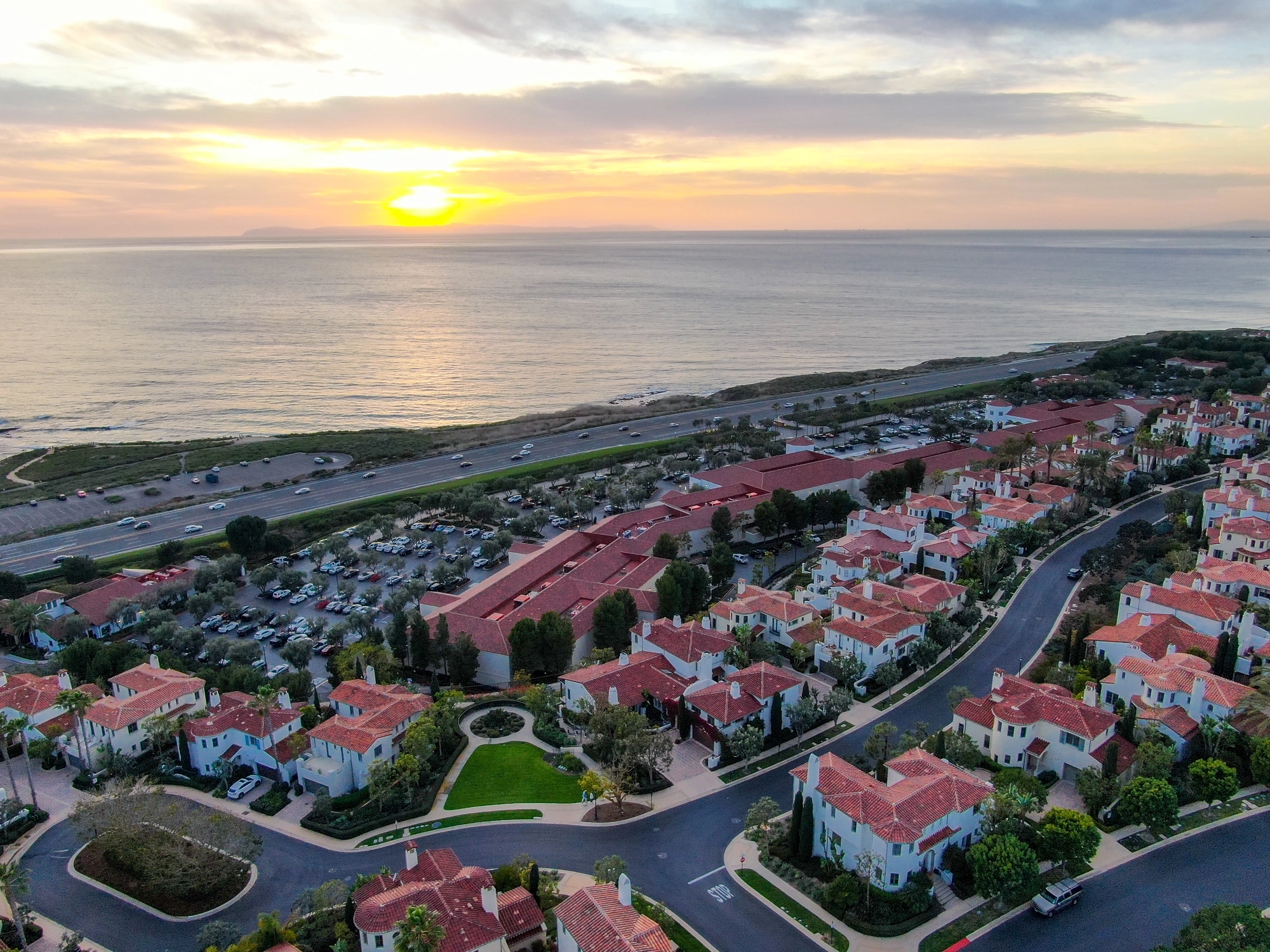 Newport Coast luxury real estate with ocean views